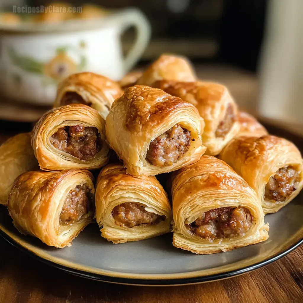 Puff Pastry Sausage Rolls