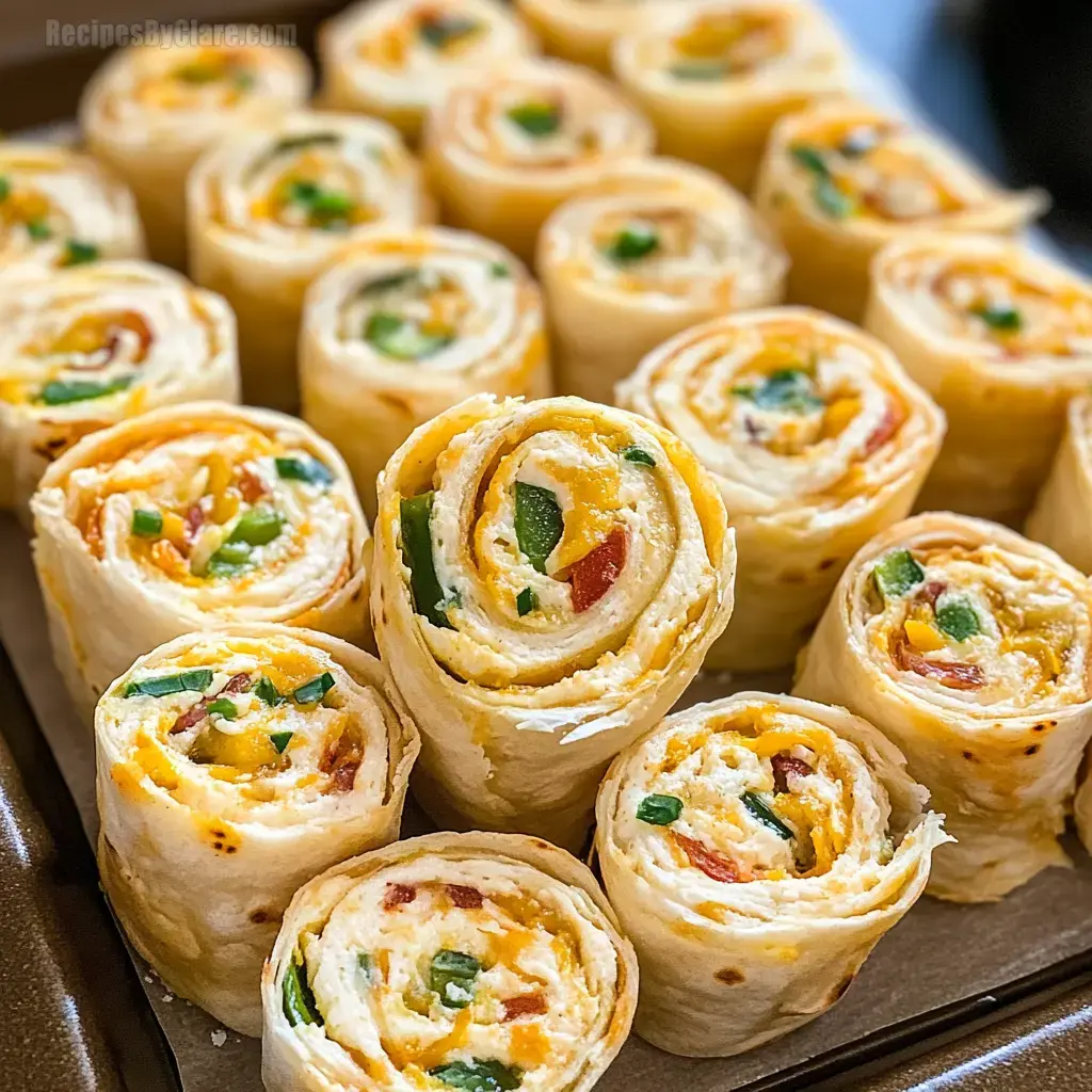 Jalapeño Popper Cream Cheese Pinwheels