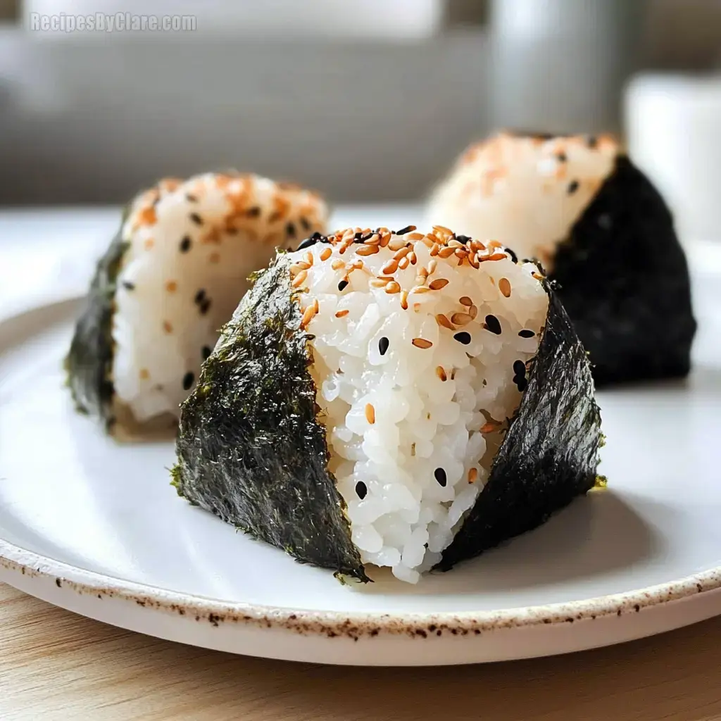 Spicy Tuna Onigiri Bliss