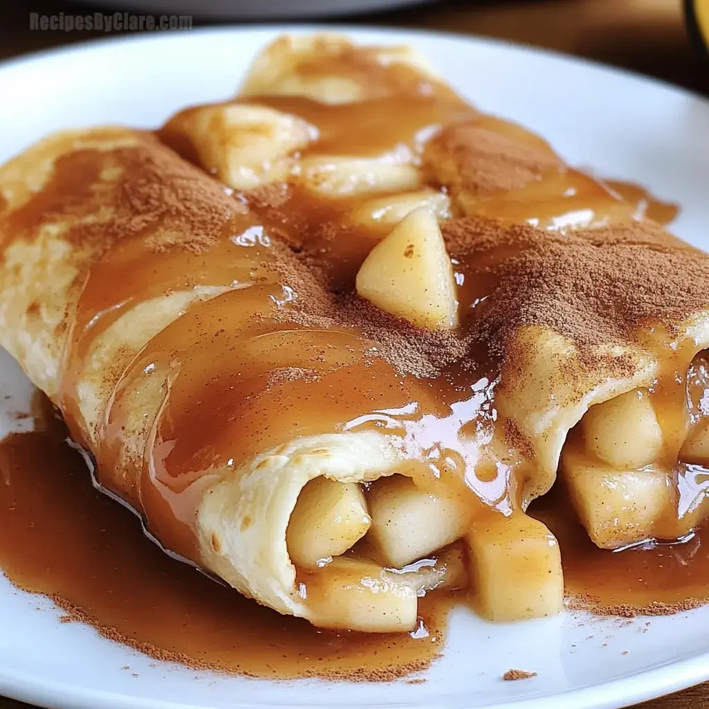 Apple Pie Enchiladas