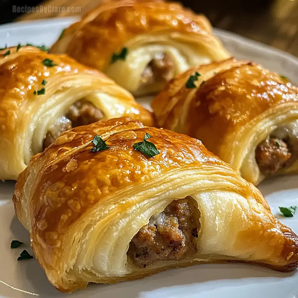 Sausage Cream Cheese Crescents