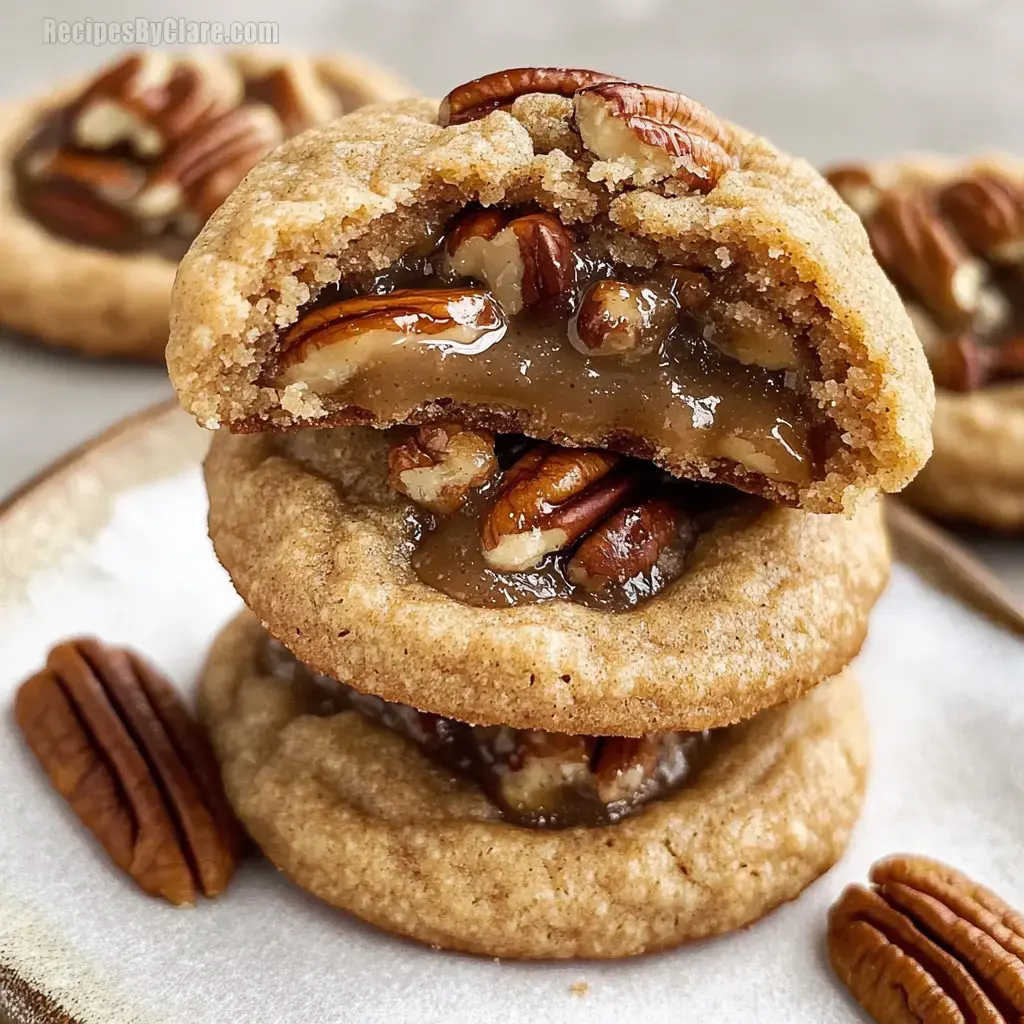 Vegan Pecan Pie Cookies