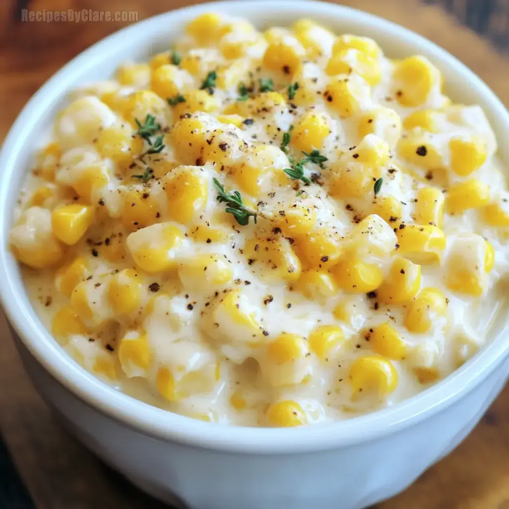 Slow Cooker Creamed Corn