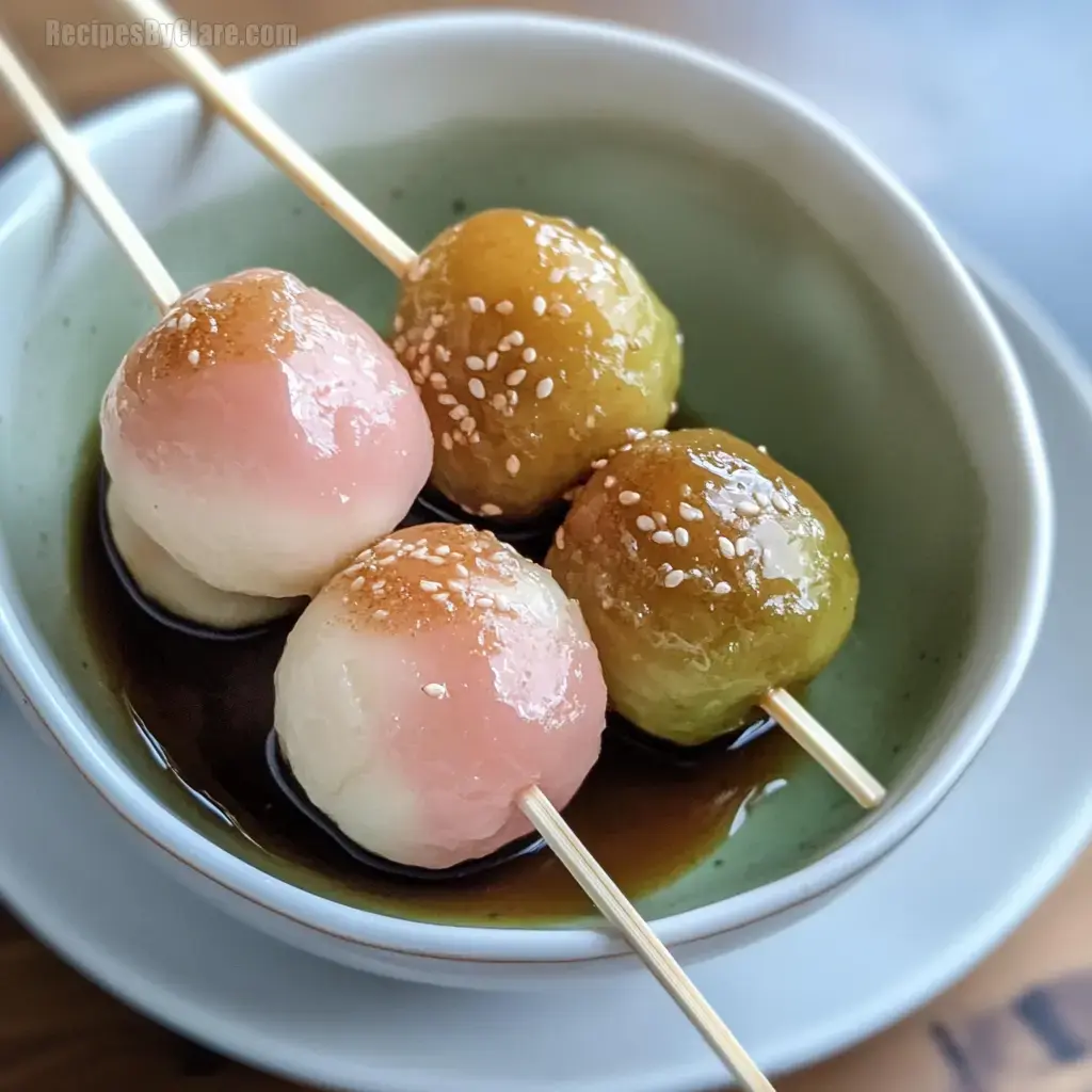 Easy Hanami Dango Recipe