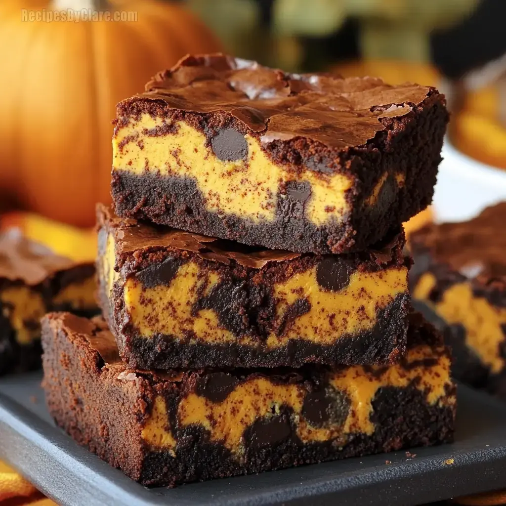 Pumpkin Brownies