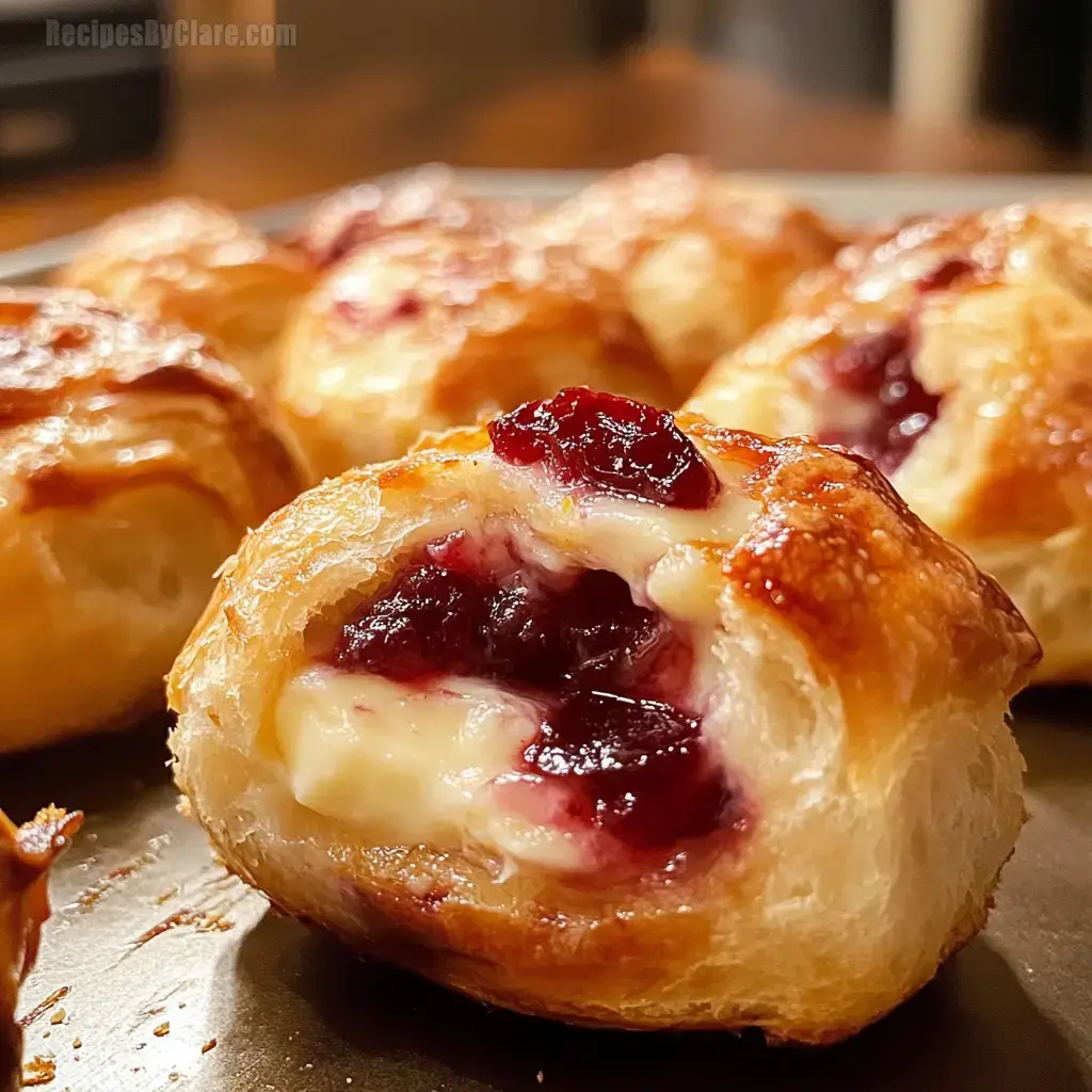 Cranberry Brie Bombs