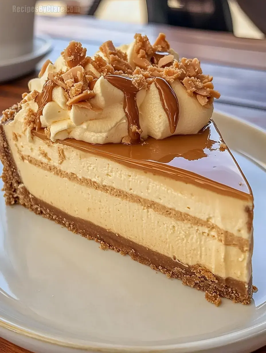 Decadent Peanut Butter Cheesecake