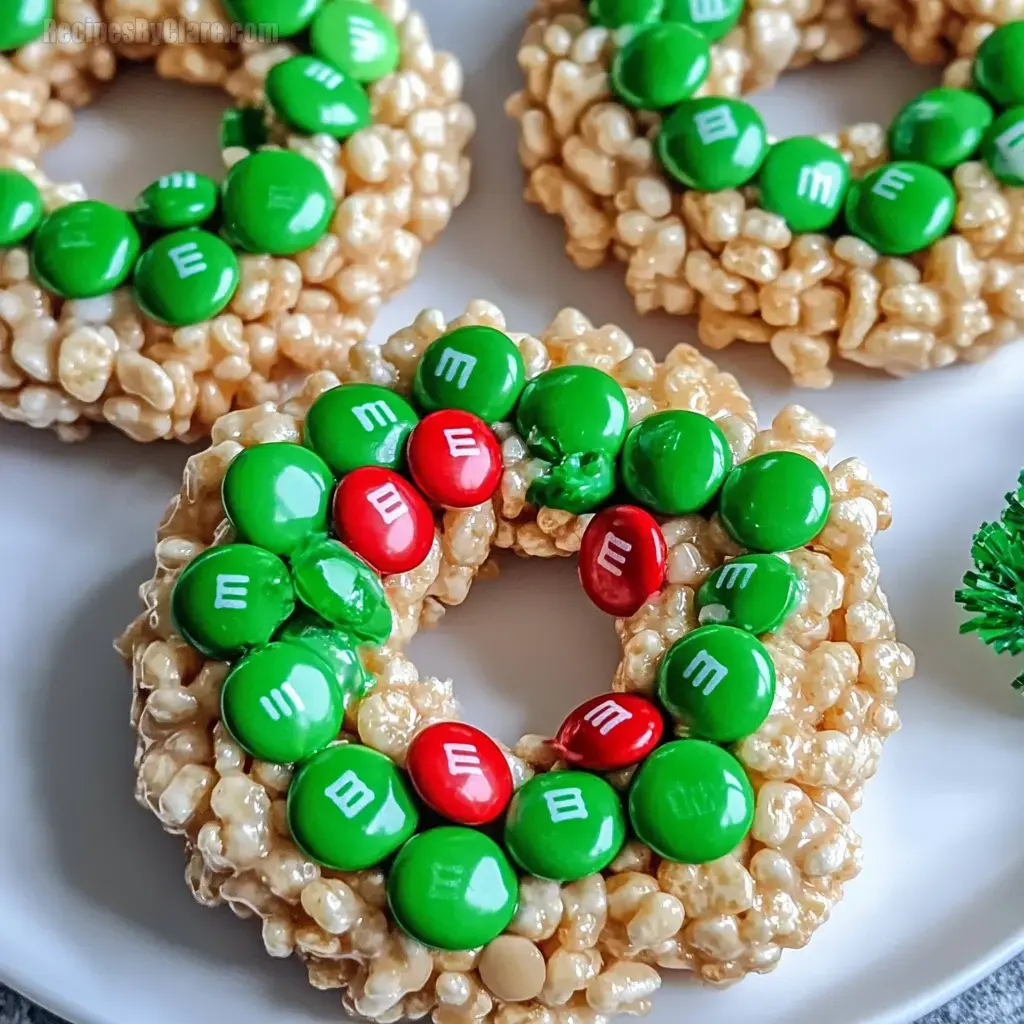 Rice Krispie Wreaths