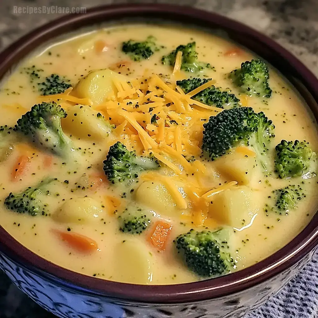 Loaded Broccoli Potato Soup