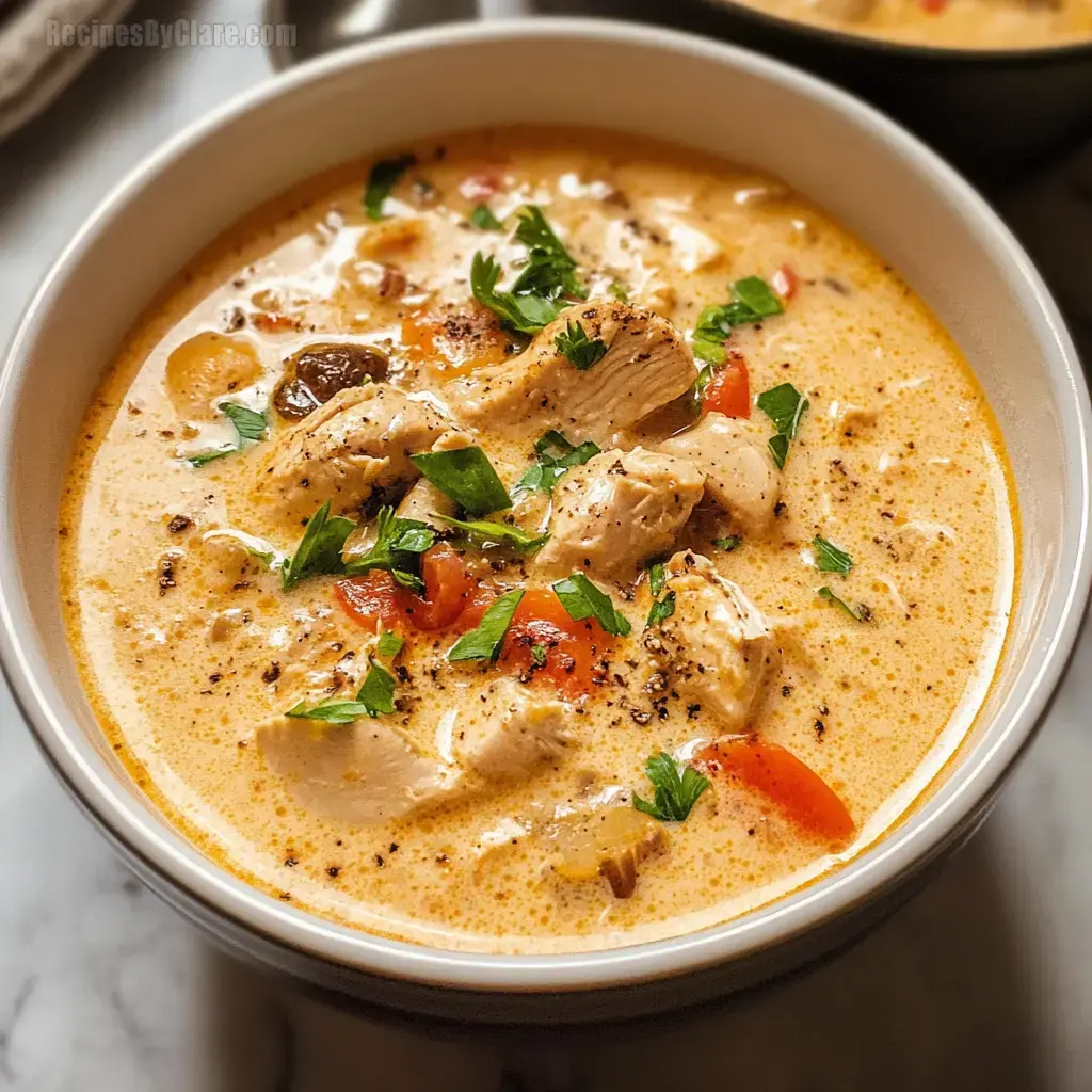 Creamy Cajun Chicken Soup