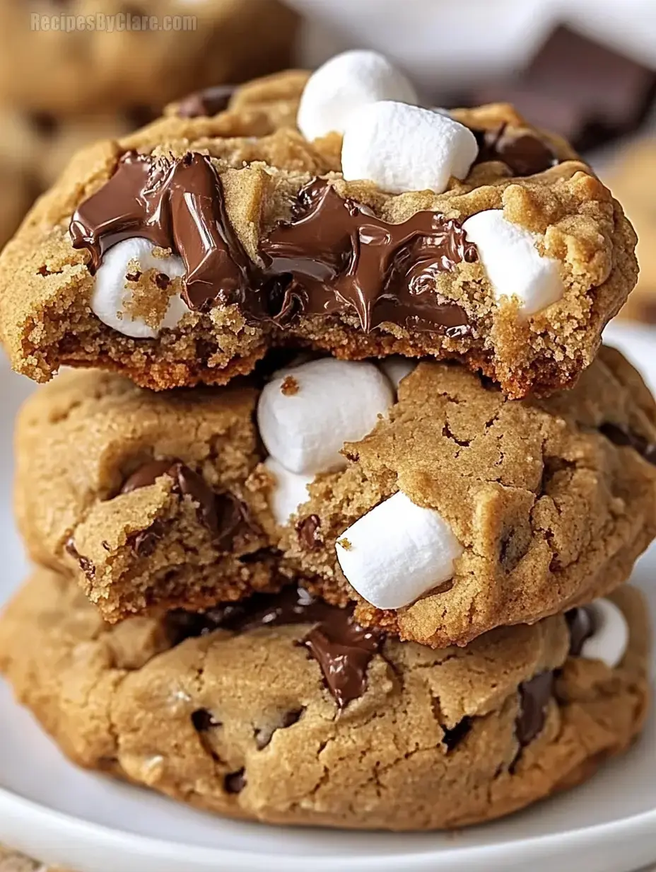 Chunky S'more Cookies