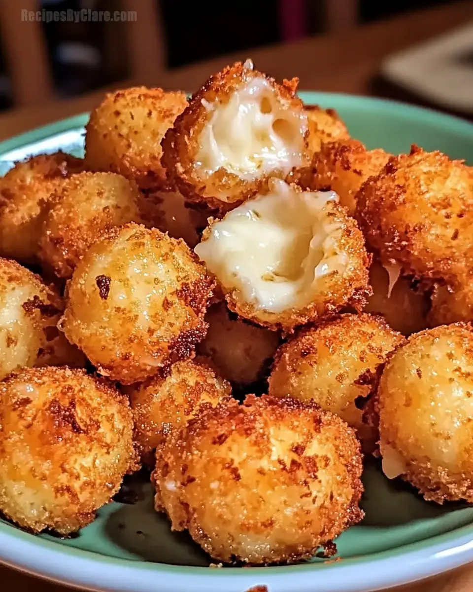 Easy Fried Cheese Bites