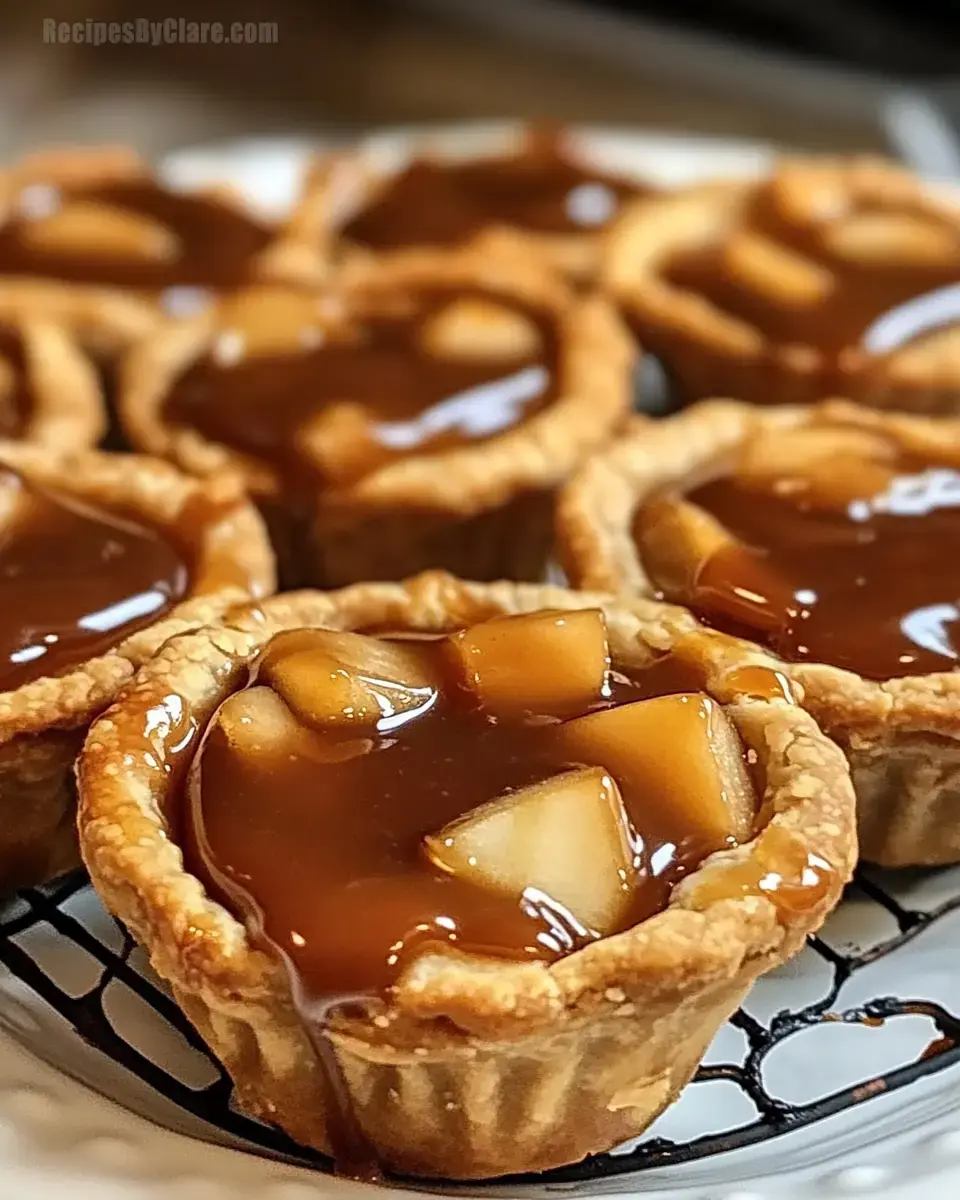 Mini Caramel Apple Pies