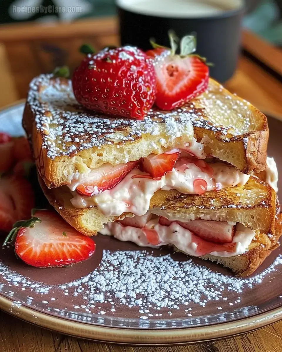 Beef French Toast With Cheesecake Essence