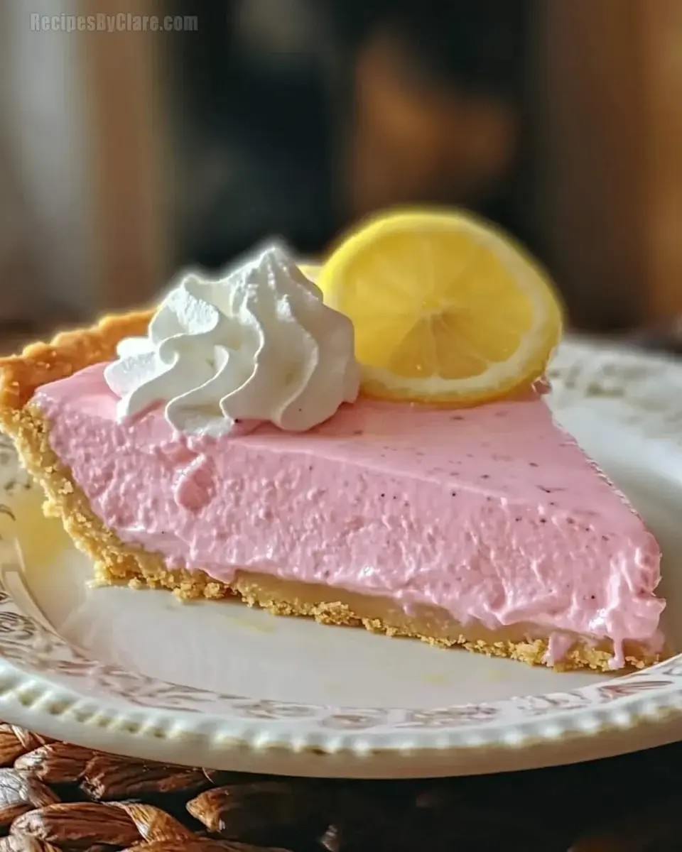 Pink Lemonade Pie