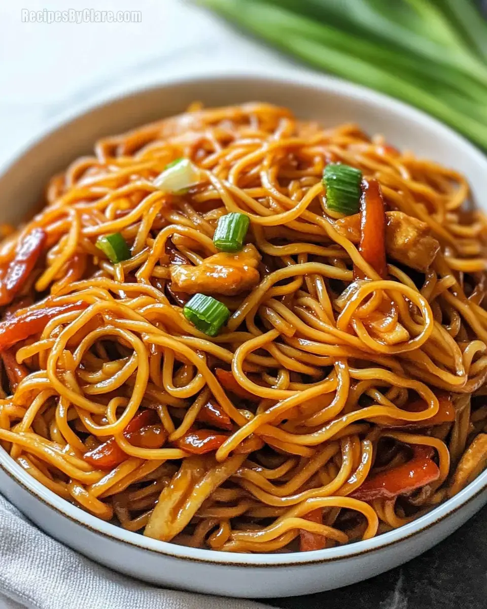 Shanghai Fried Noodles