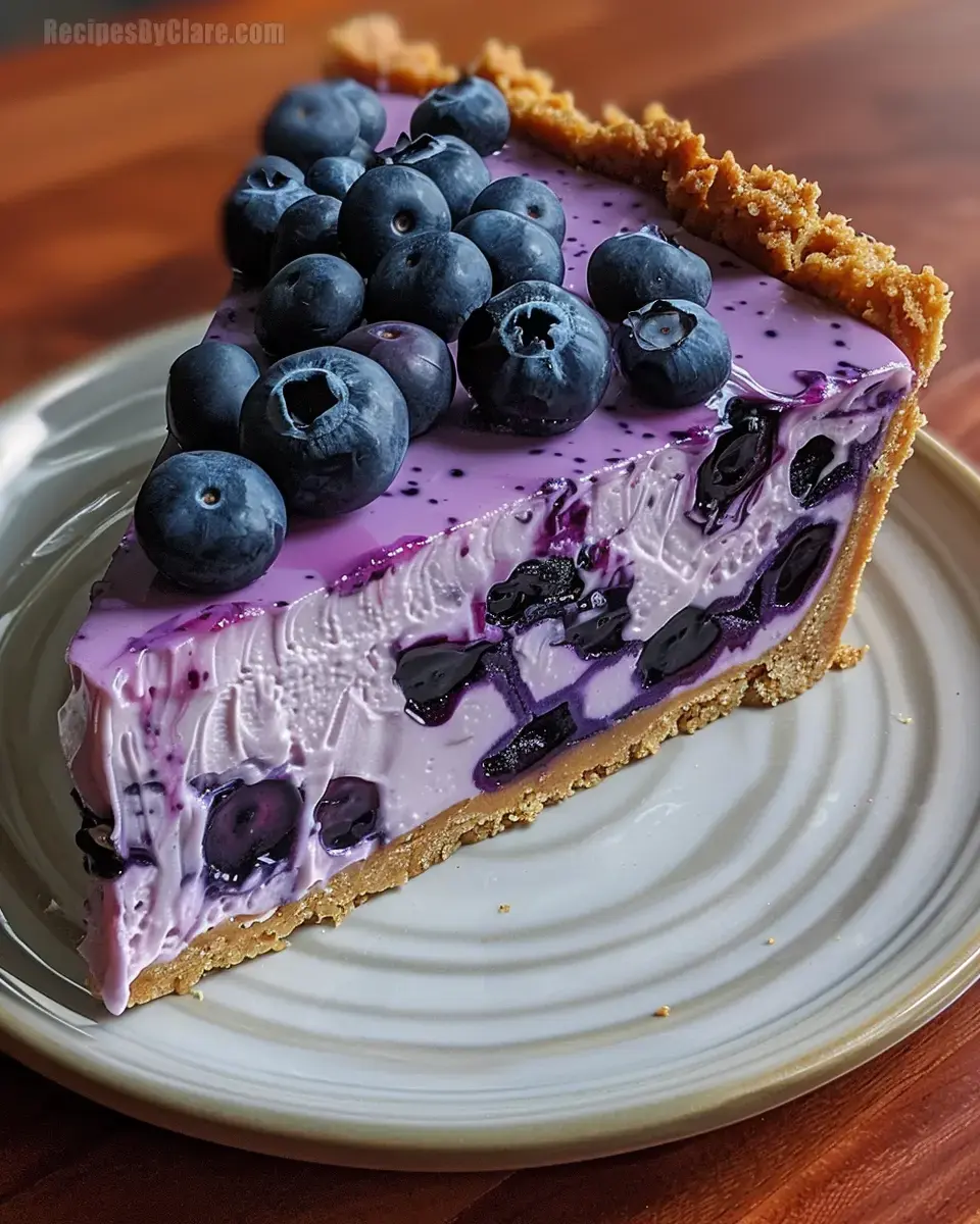 Irresistible Blueberry Dream Cheesecake