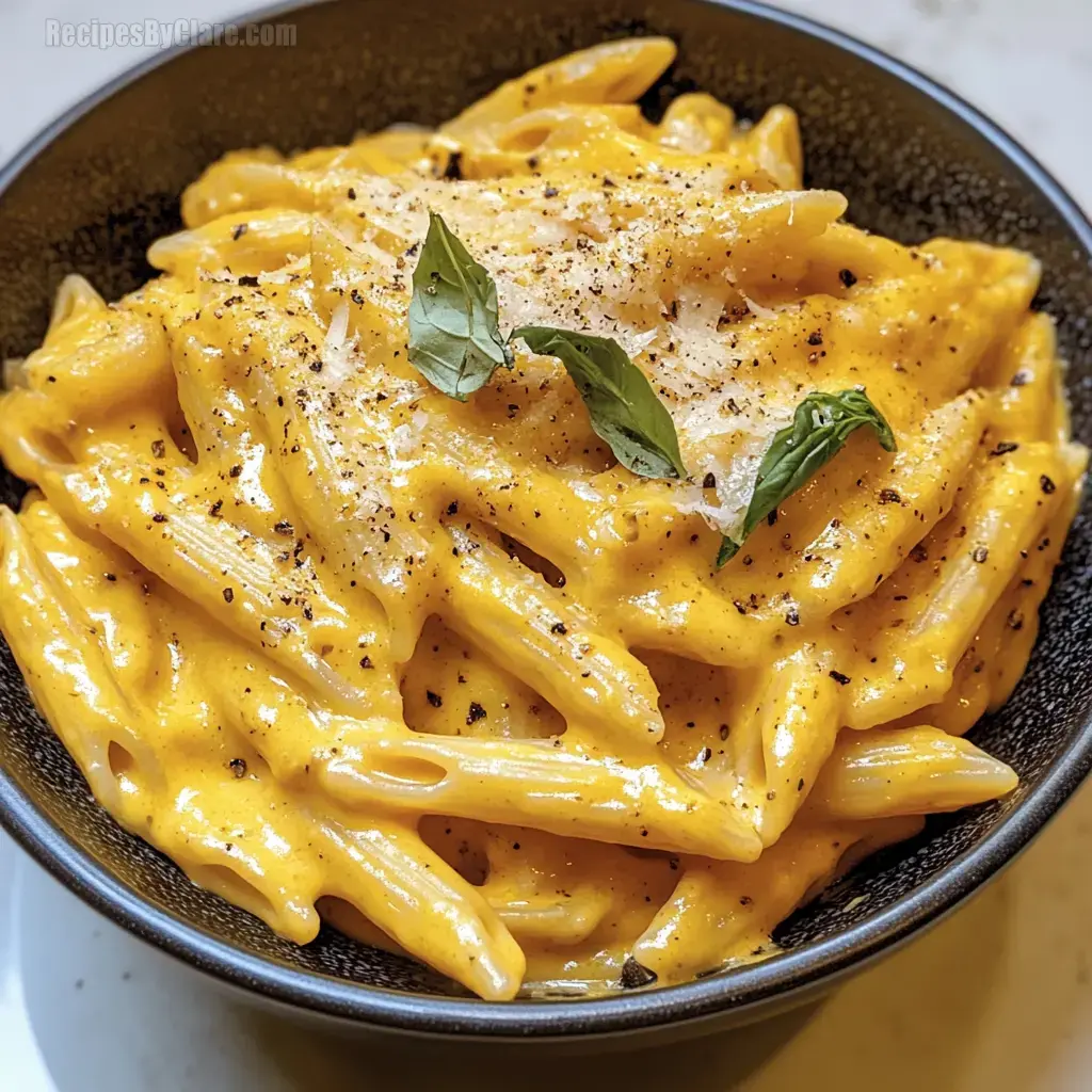 Creamy Pumpkin Pasta