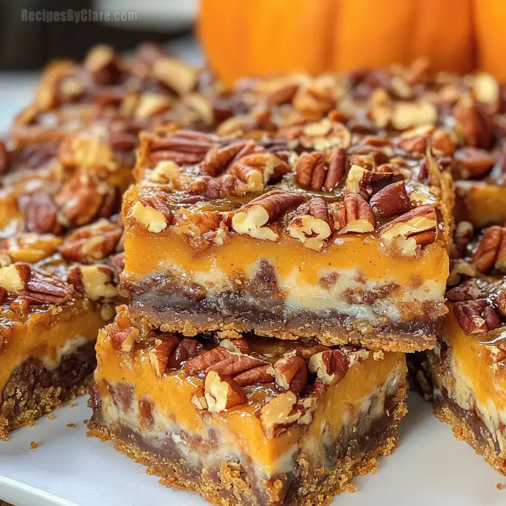 Pumpkin Magic Bars