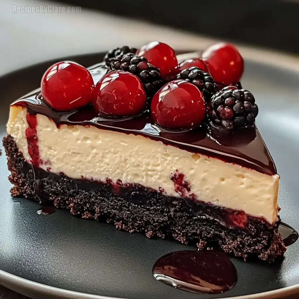 Black Forest Cheesecake Delight