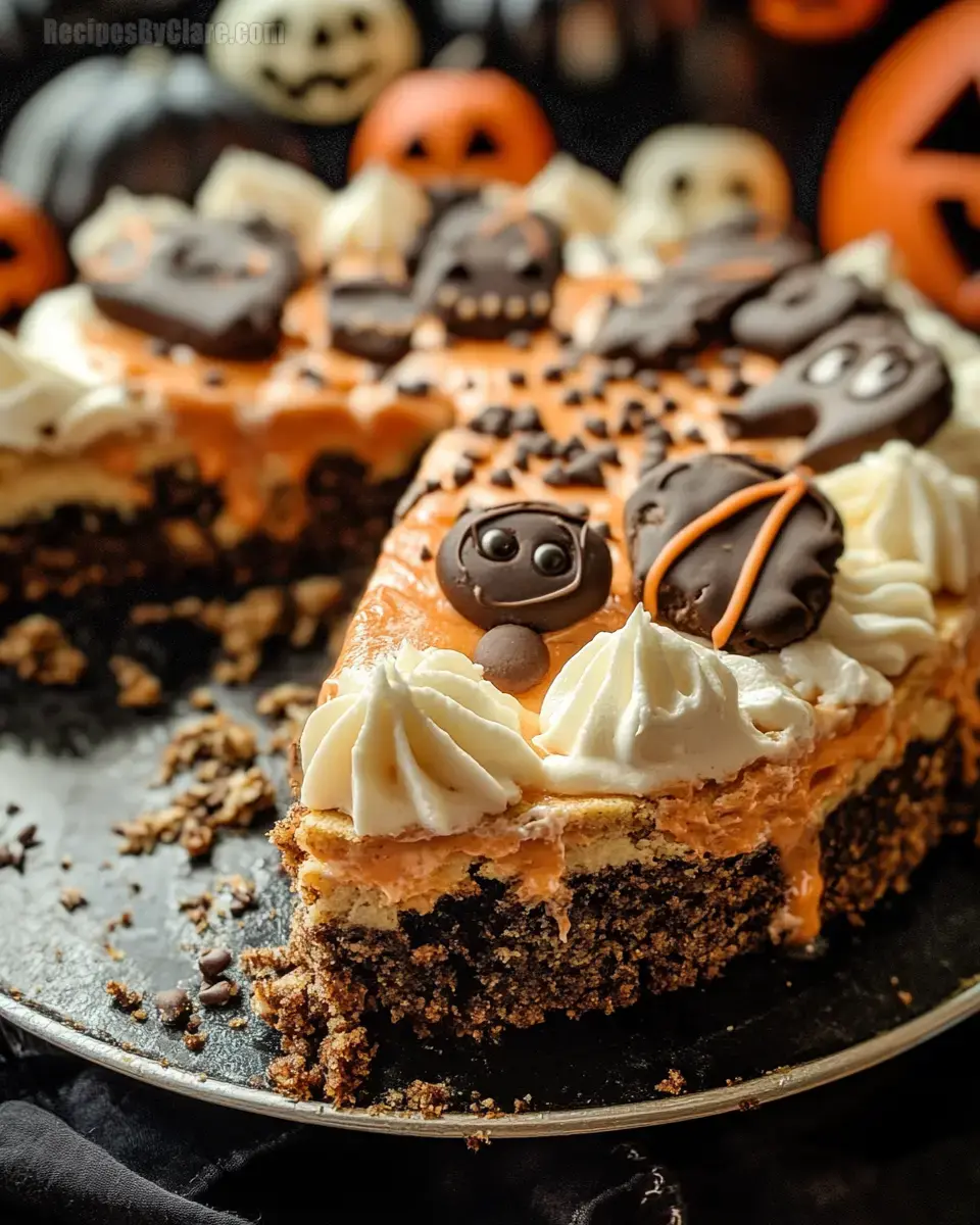 Halloween Cookie Cake