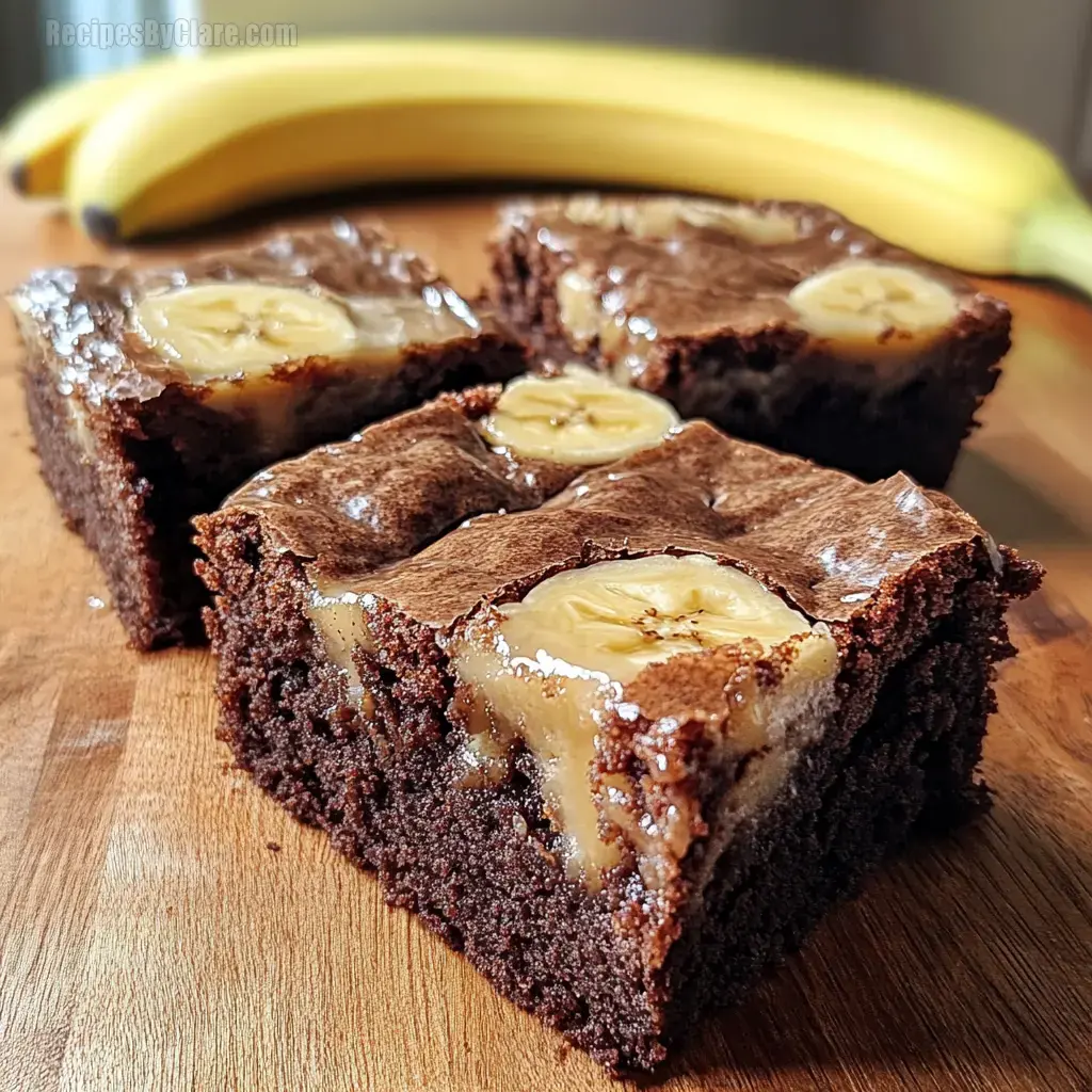 Banana Bread Brownies