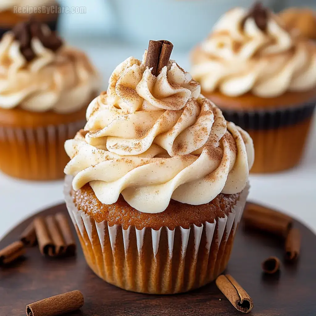 Pumpkin Spice Latte Cupcakes