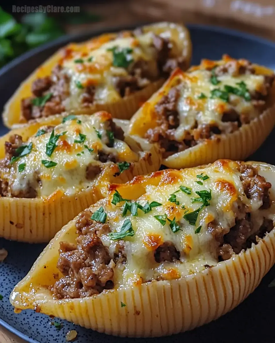 Cheesesteak Stuffed Shells