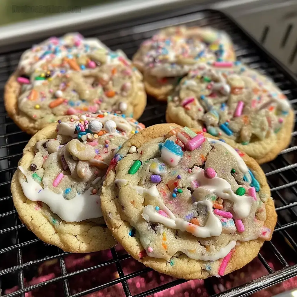 Birthday Cake Cookies