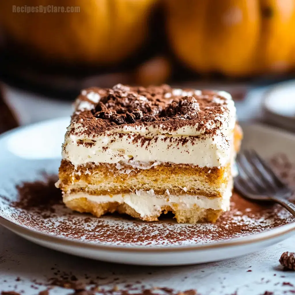 Pumpkin Tiramisu