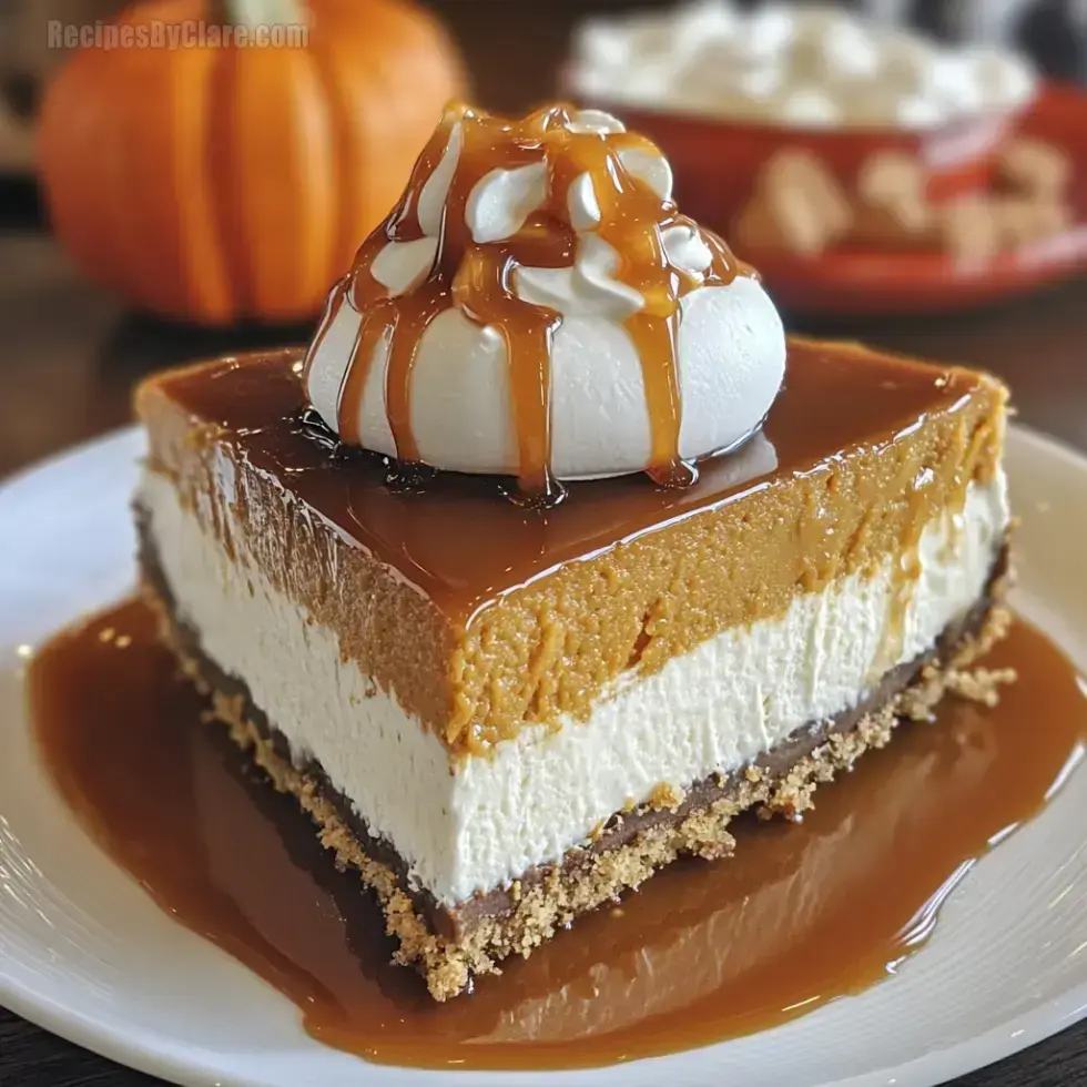 Caramel Pumpkin Cheesecake