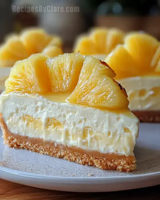 Pineapple Heaven Cheesecake