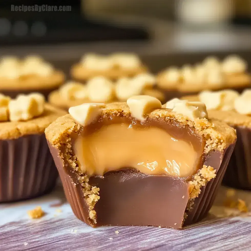 Caramel Peanut Butter Cookie Cups