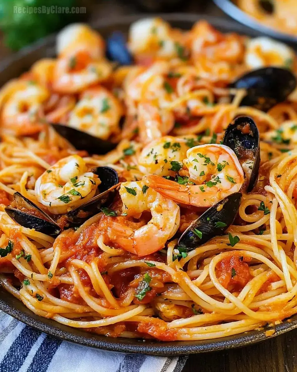 Seafood Spaghetti