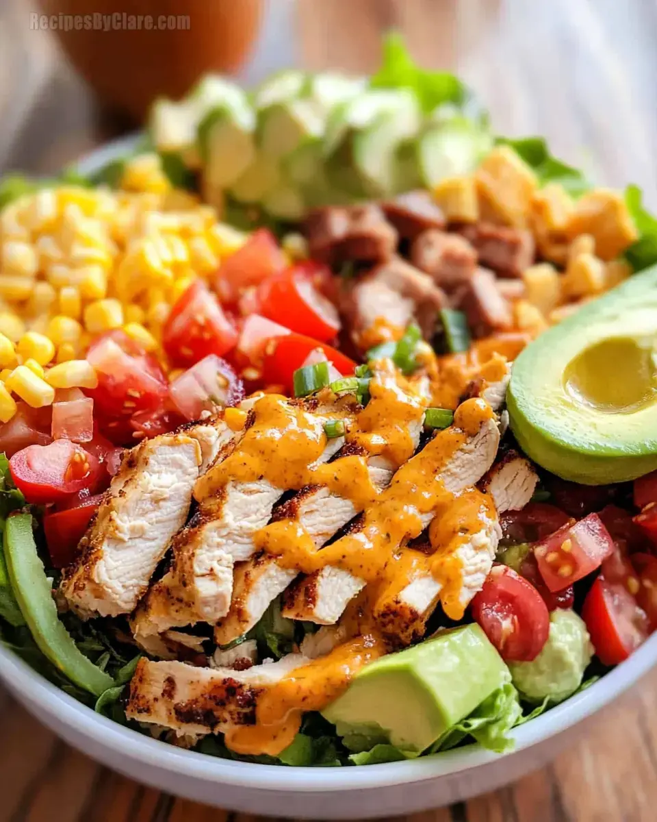 Southwest Chicken Cobb Salad