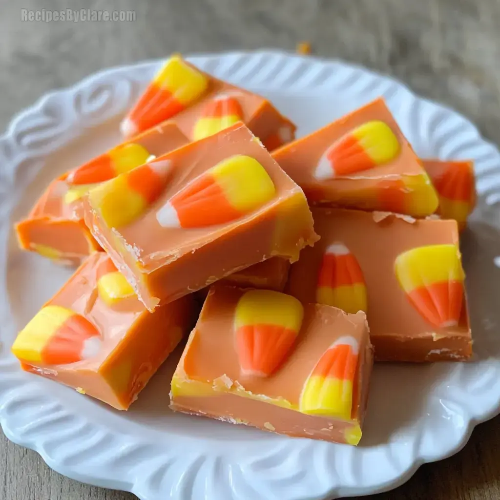 Candy Corn Fudge