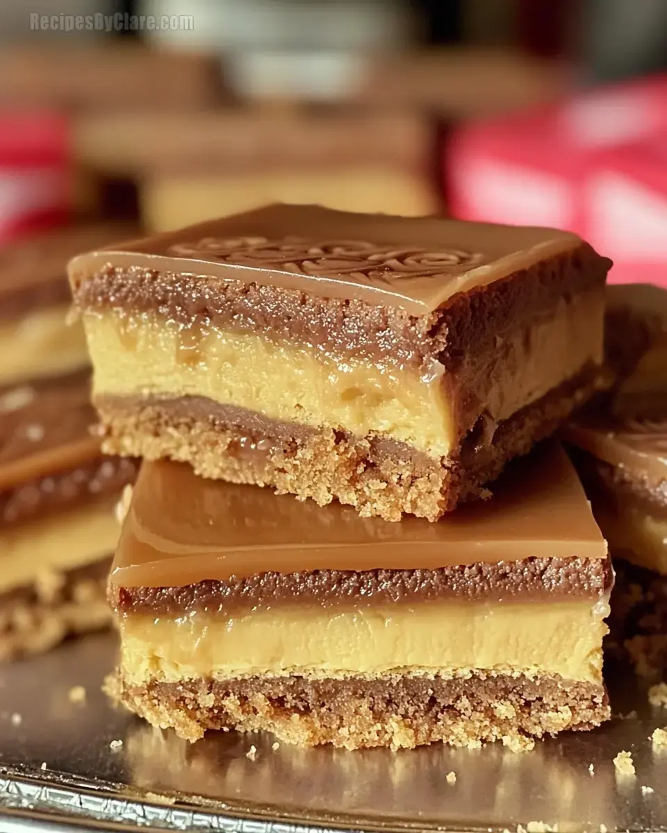 Biscoff Caramel Slice