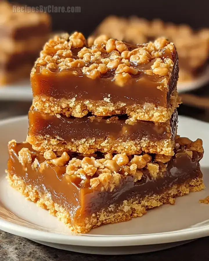 Butterfinger Caramel Crunch Bars