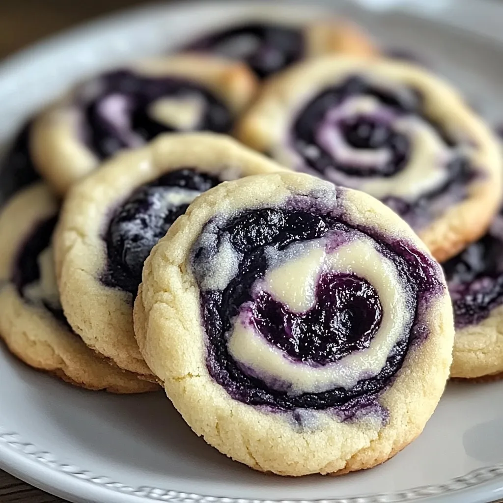 Blueberry Cheesecake Cookies