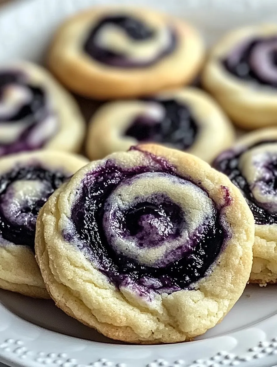 Easy Blueberry Cheesecake Cookies