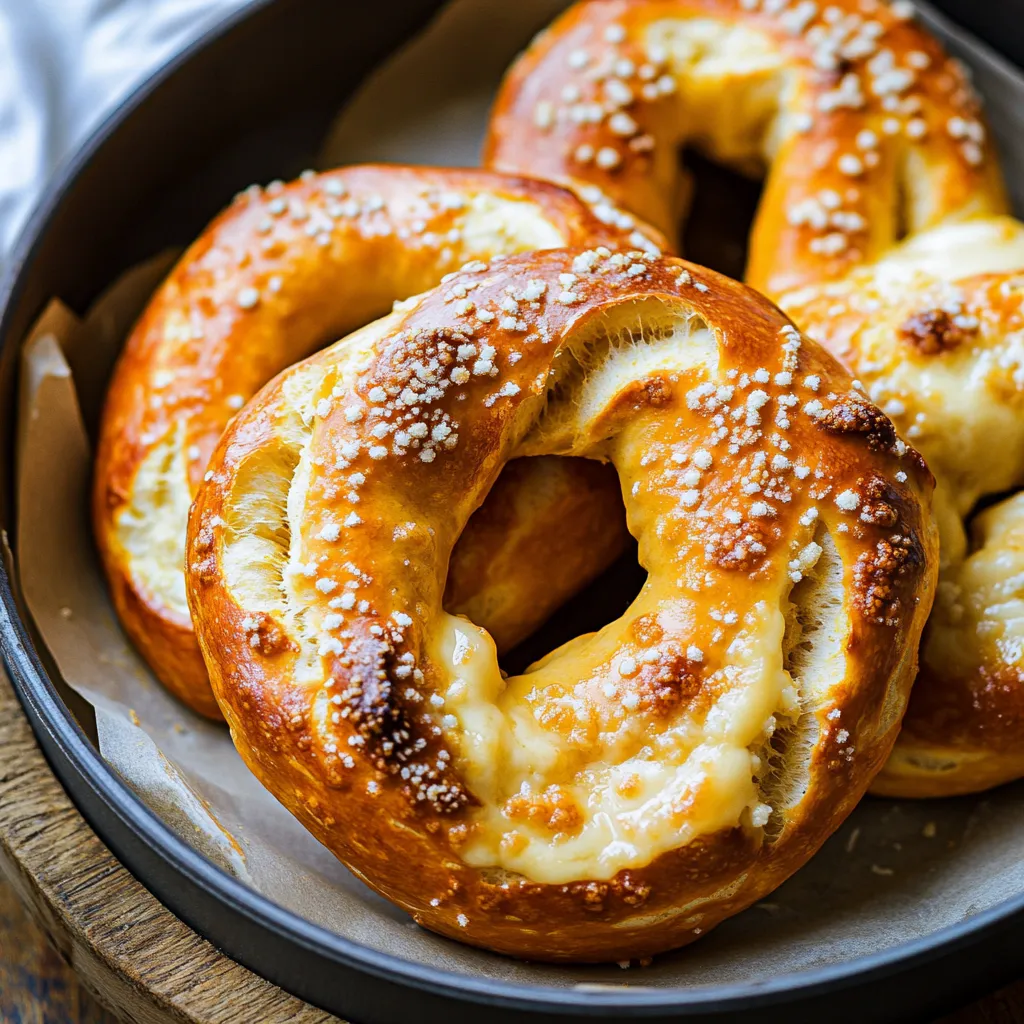 Cheese Stuffed Pretzel