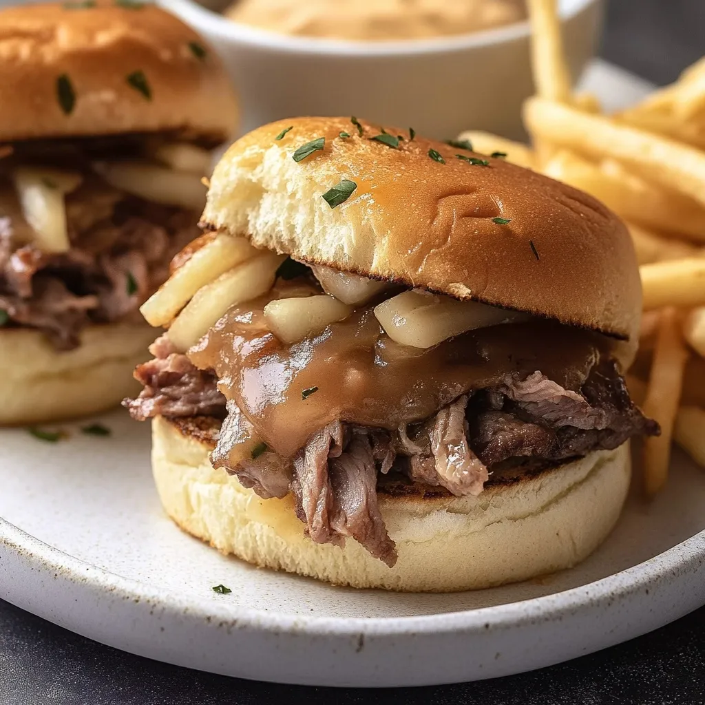 French Dip Sliders