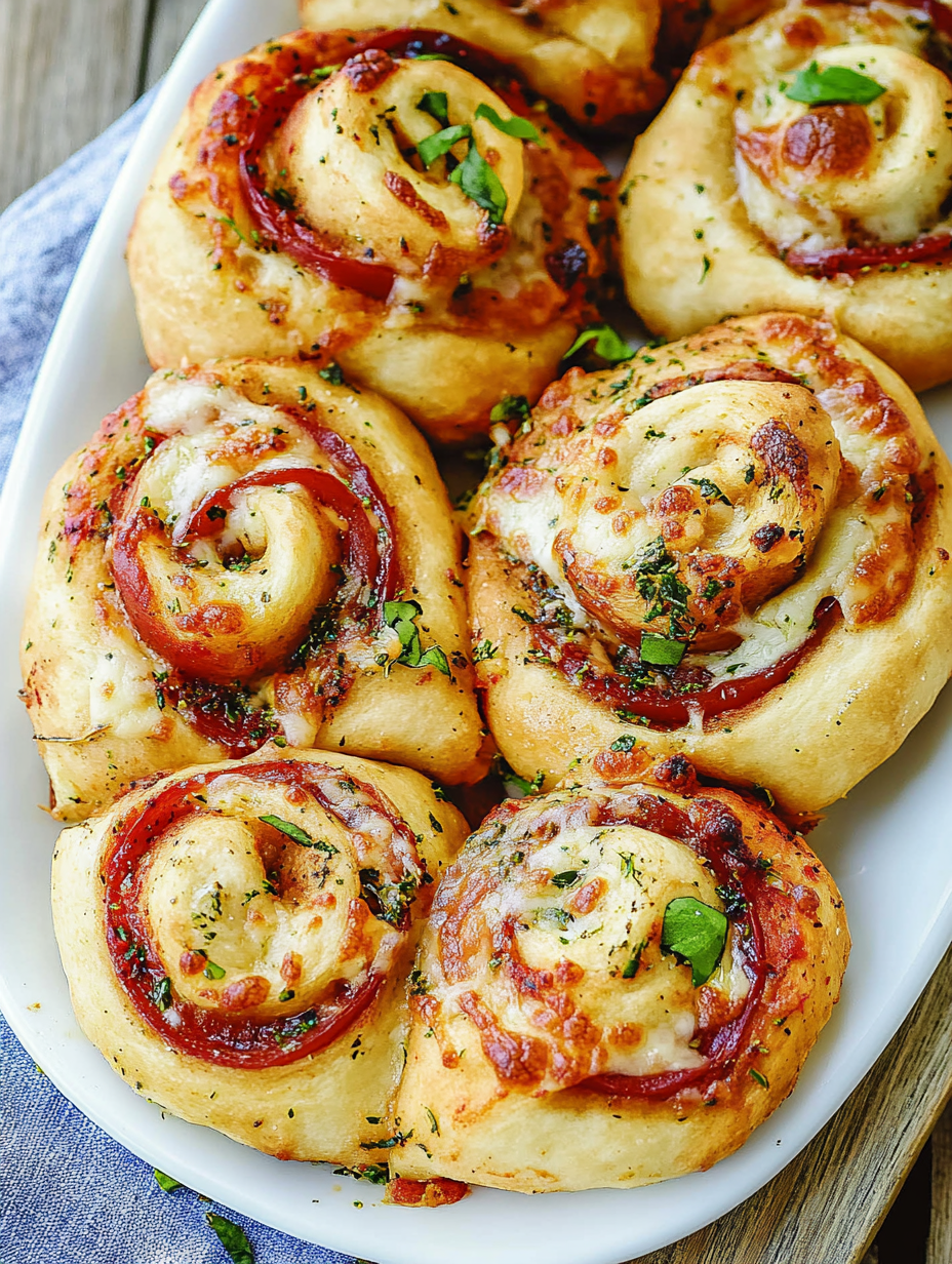 Pizza Pinwheels Recipe