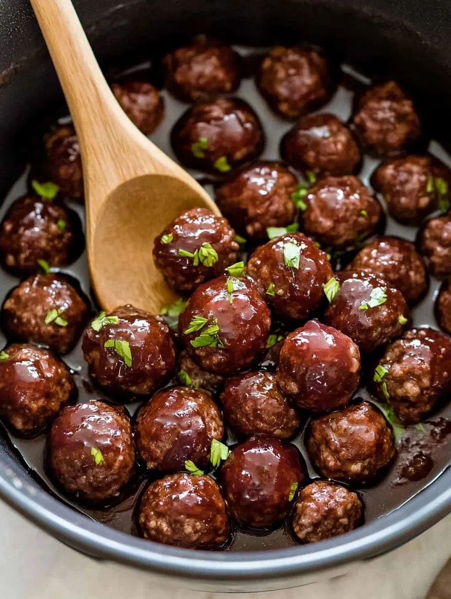 Grape Jelly Meatballs Recipe