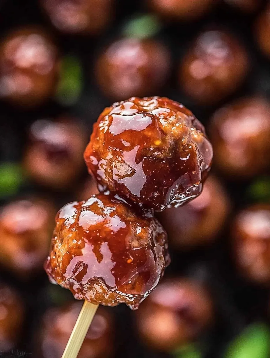 Easy Grape Jelly Meatballs Recipe