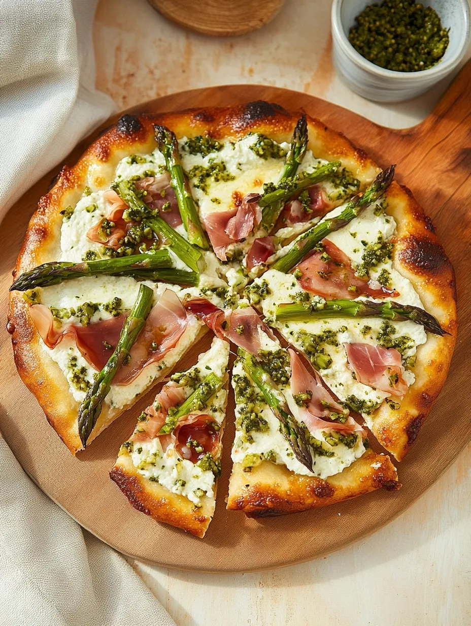 White Pizza with Prosciutto