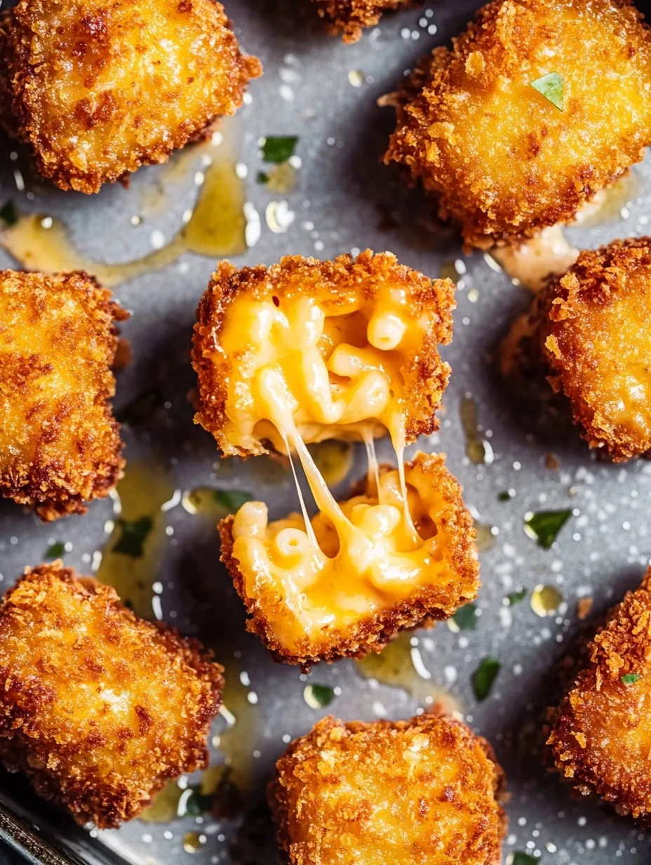 Crispy Mac and Cheese Bites