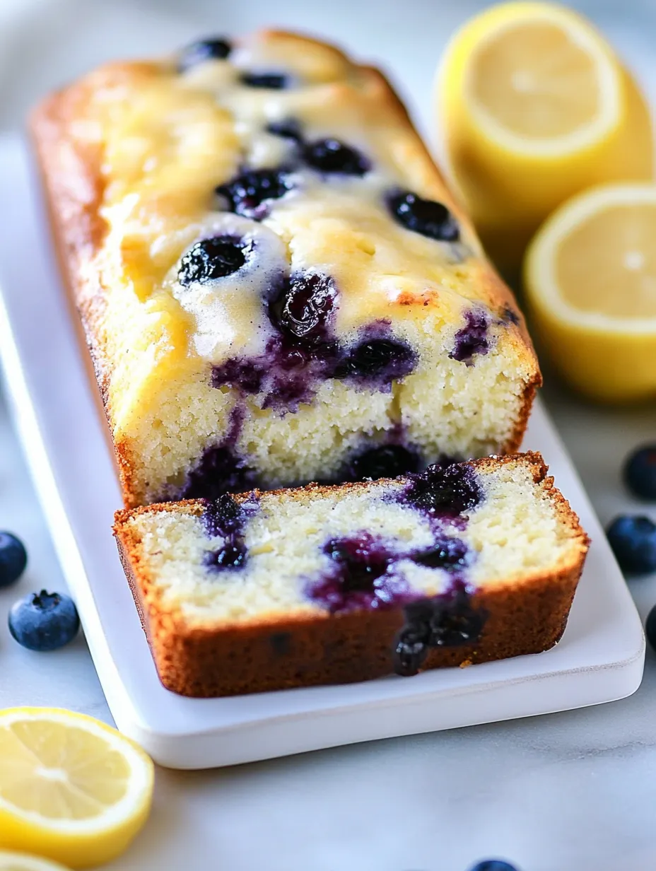 Lemon Blueberry Bread Recipe