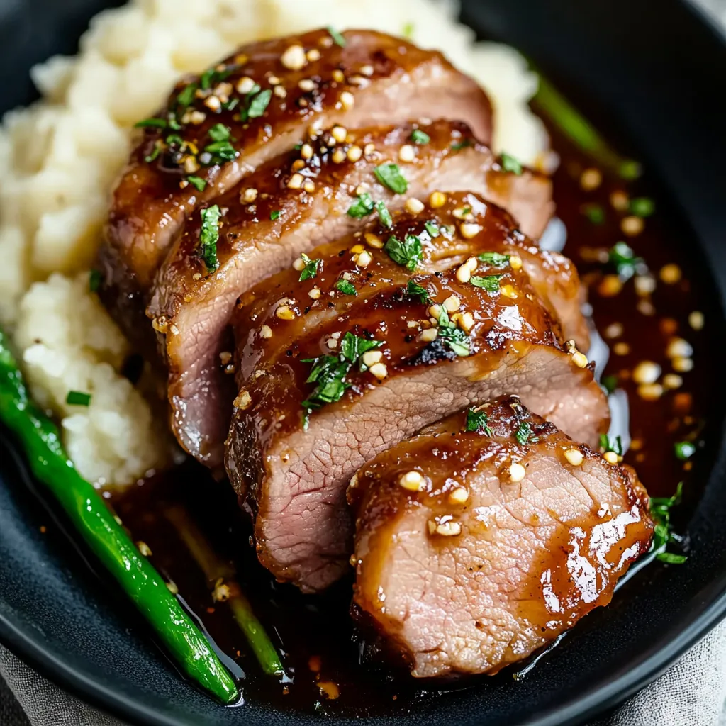 Honey Garlic Pork Tenderloin