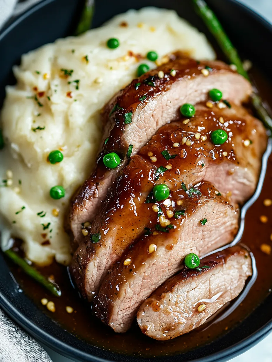 Honey Garlic Pork Tenderloin Homemade